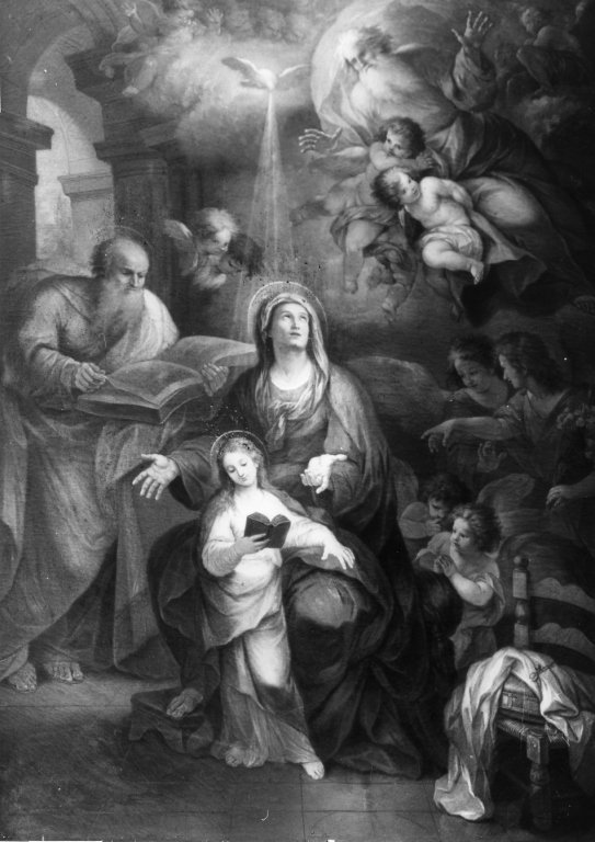 San Gioacchino Sant'Anna e Maria Vergine bambina (dipinto) by Bosi Bartolom